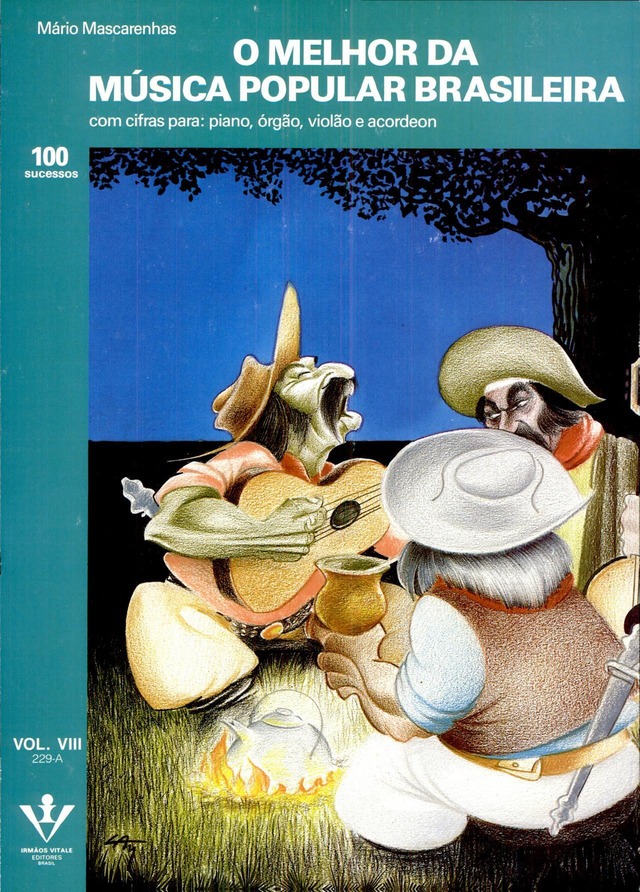 SONGBOOK『O MELHOR DA MÚSICA POPULAR BRASILEIRA  VOL. VIII 』Mário Mascarenhas