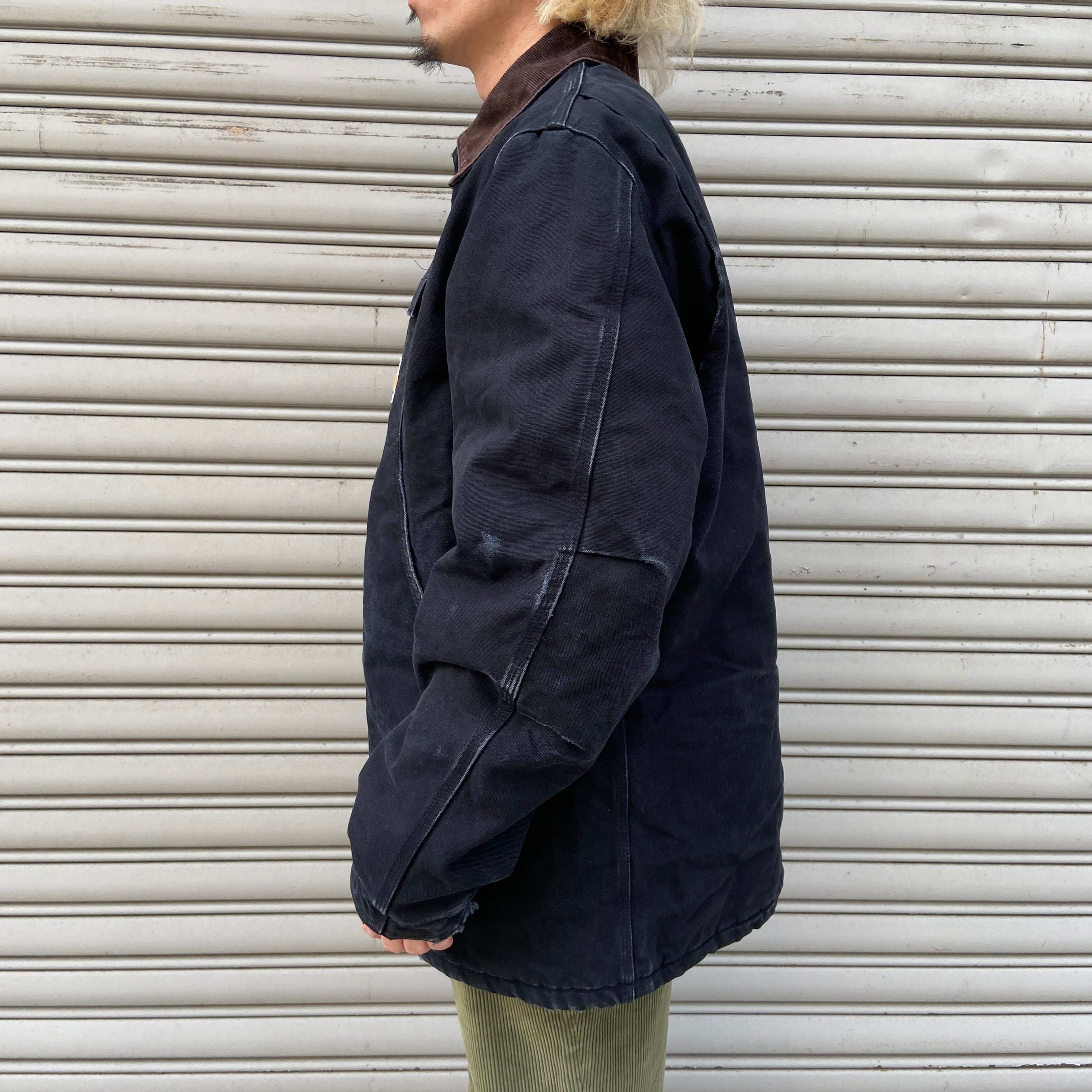 Carhartt トラディショナルコート ダックジャケット 黒 M〜L相当 Carhartt トラディショナルコート ダックジャケット 黒 M〜L相当