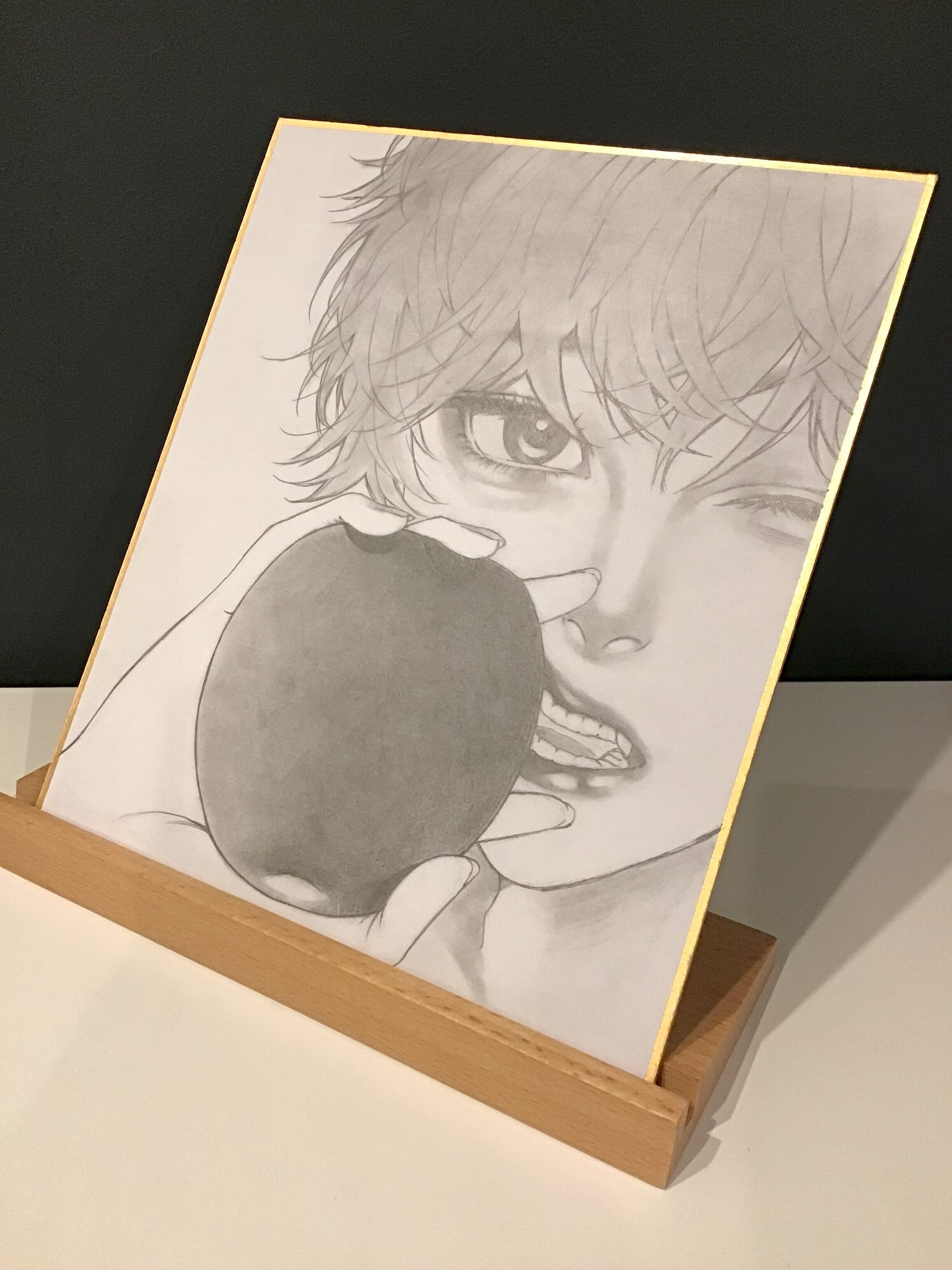 け*ろ様 オリジナル手描きイラスト アナログ　大色紙 け*ろ様 オリジナル手描きイラスト アナログ 大色紙 【公式通販】