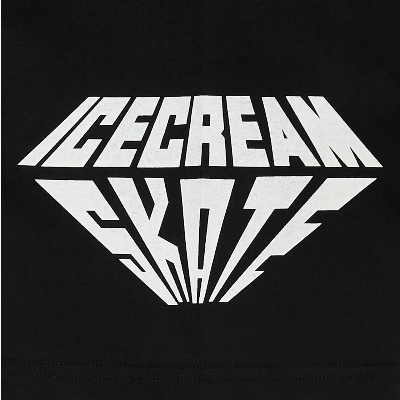 BILLONAIREBOYSCLUB/ICECREAM / COTTON T-SHIRT DRIP