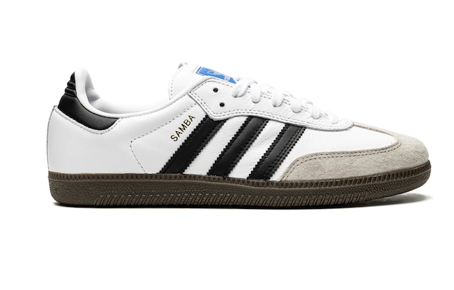 ADIDAS SAMBA ADV 24SS WHT/BLK