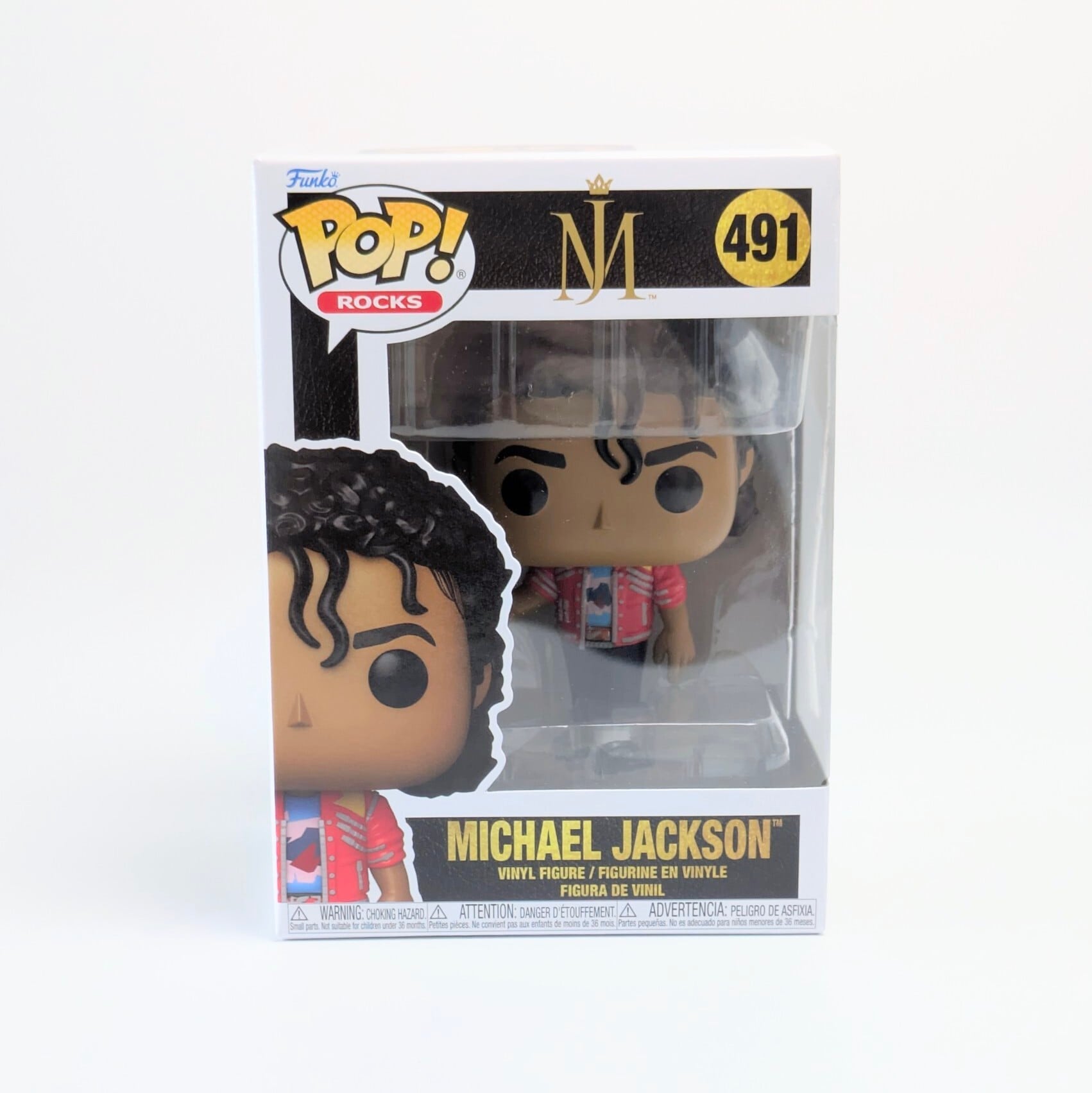☆US直輸入☆ FUNKO 【 POP! ROCKS VINYL FIGURE MICHAEL JACKSON ( マイケル・ジャクソン )】 ビニールフィギュア〚アメリカン雑貨 アメトイ〛