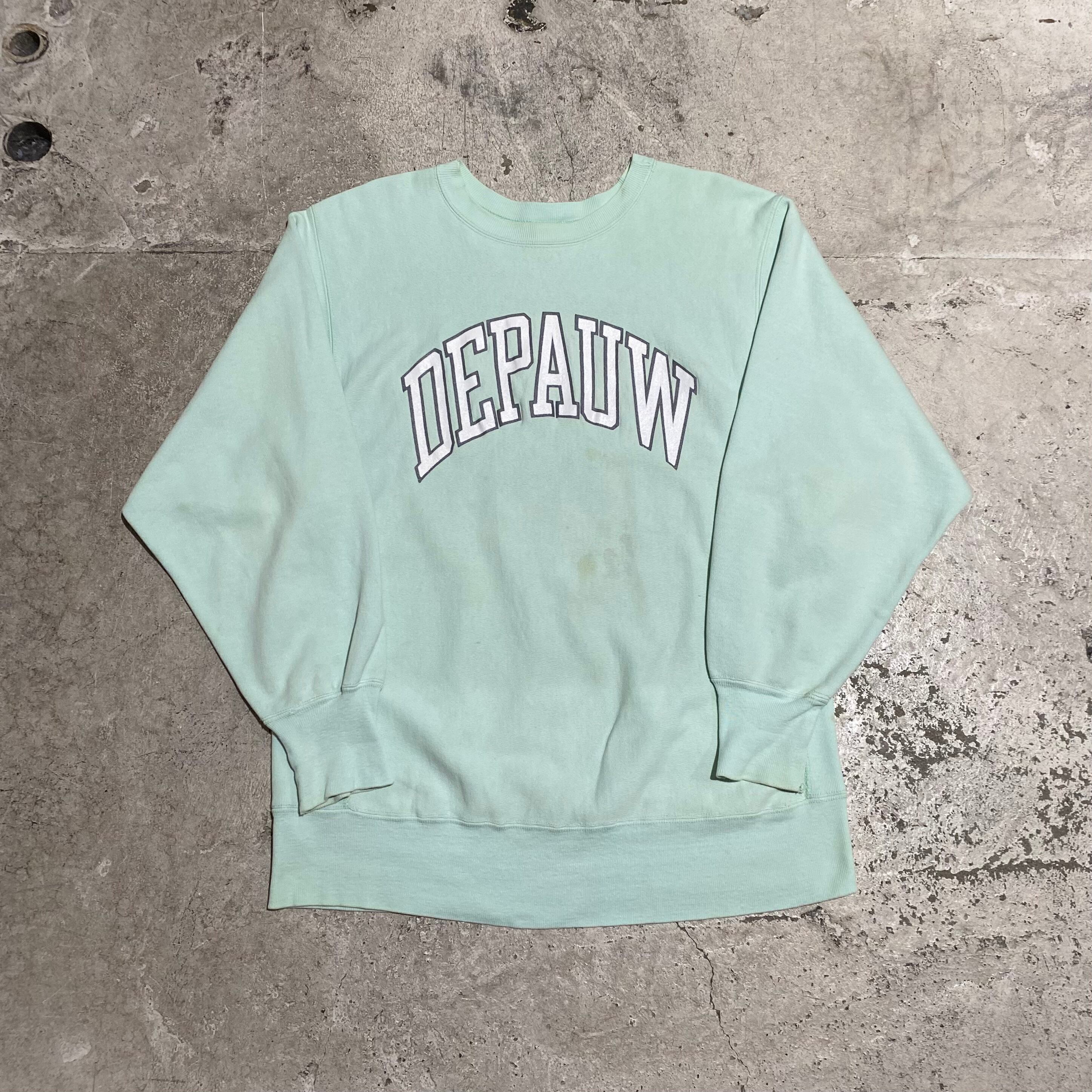 90s Champion / チャンピオン REVERSE WEAVE USA製 DEPAUW USA製 3段