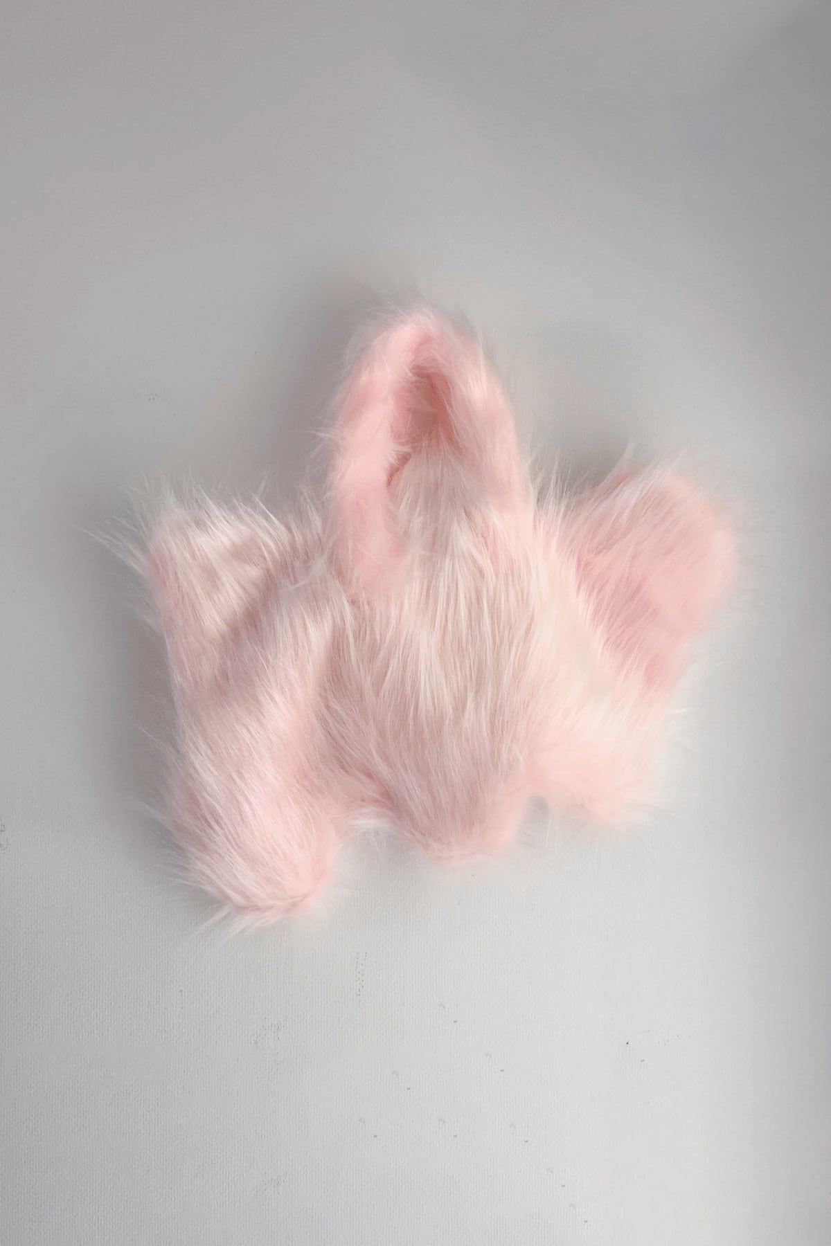 frankygrow Limited 】BEAR FAUX FUR BAG / col. PINK | frankygrow