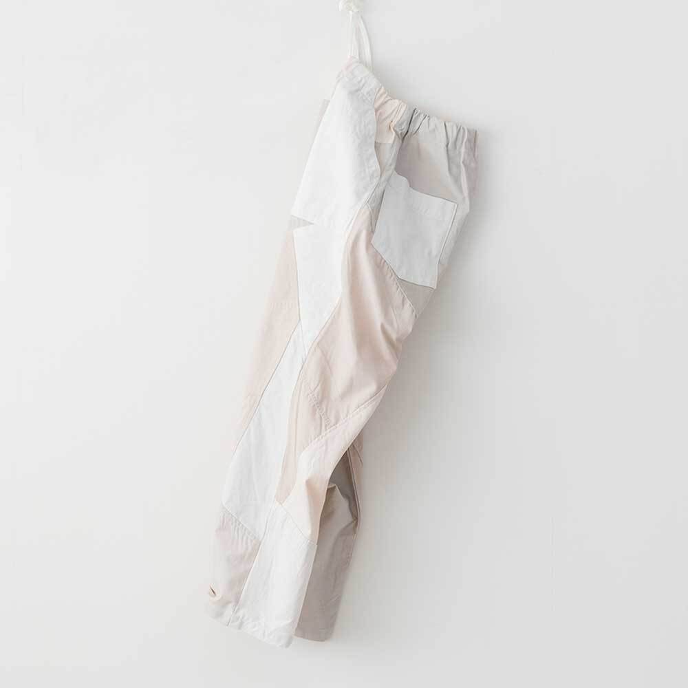 JOHNBULL rebear by johnbll パッチワークイージーパンツ