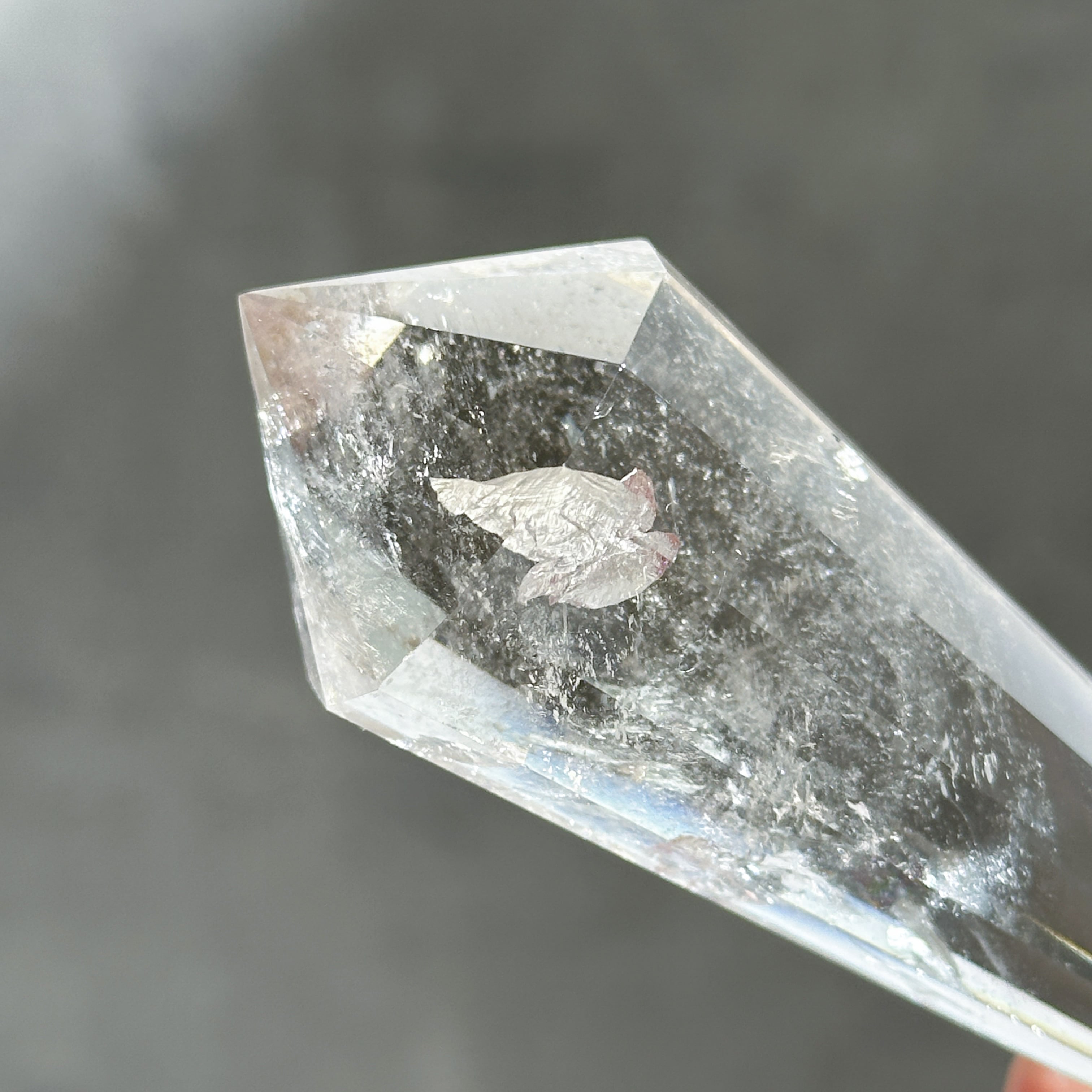 ミナスジェライス産スモーキークォーツ ダブルターミネイテッド12