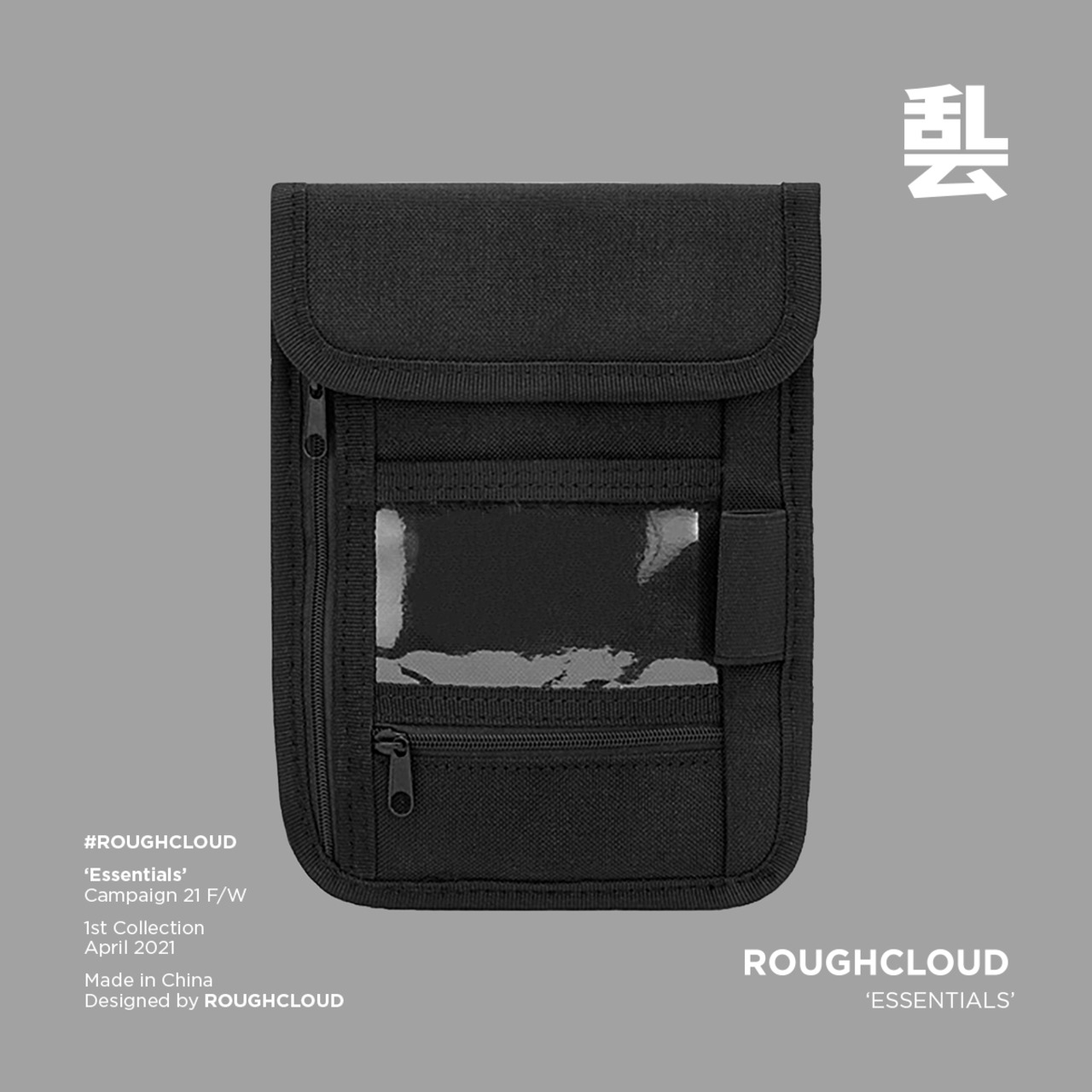 ROUGHCLOUD ネックホルダーミニバッグ