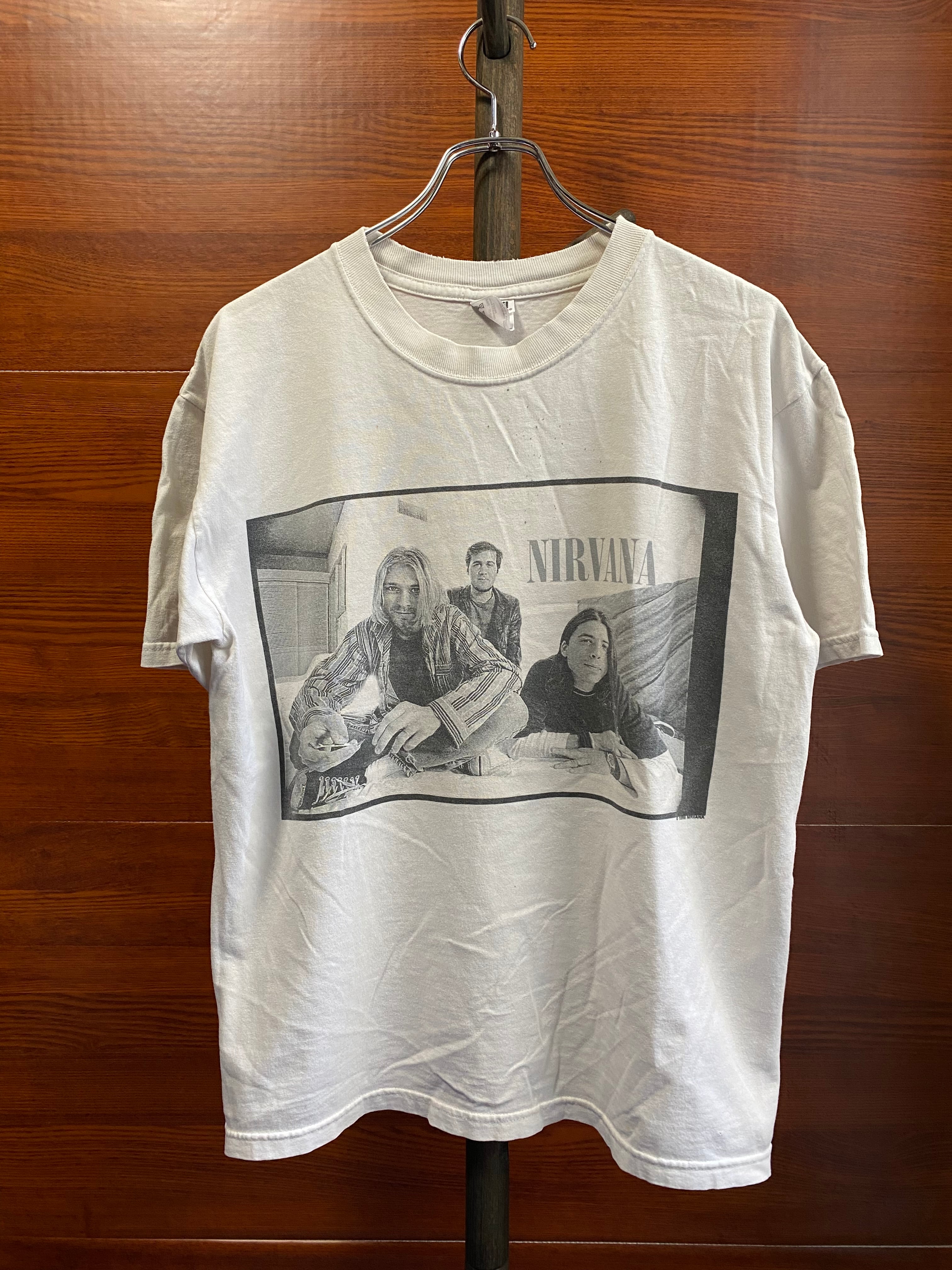 POISON　Tシャツ　NIRVANA　T-shirt　バンT　ニルヴァーナ　カートコバーン　FROG