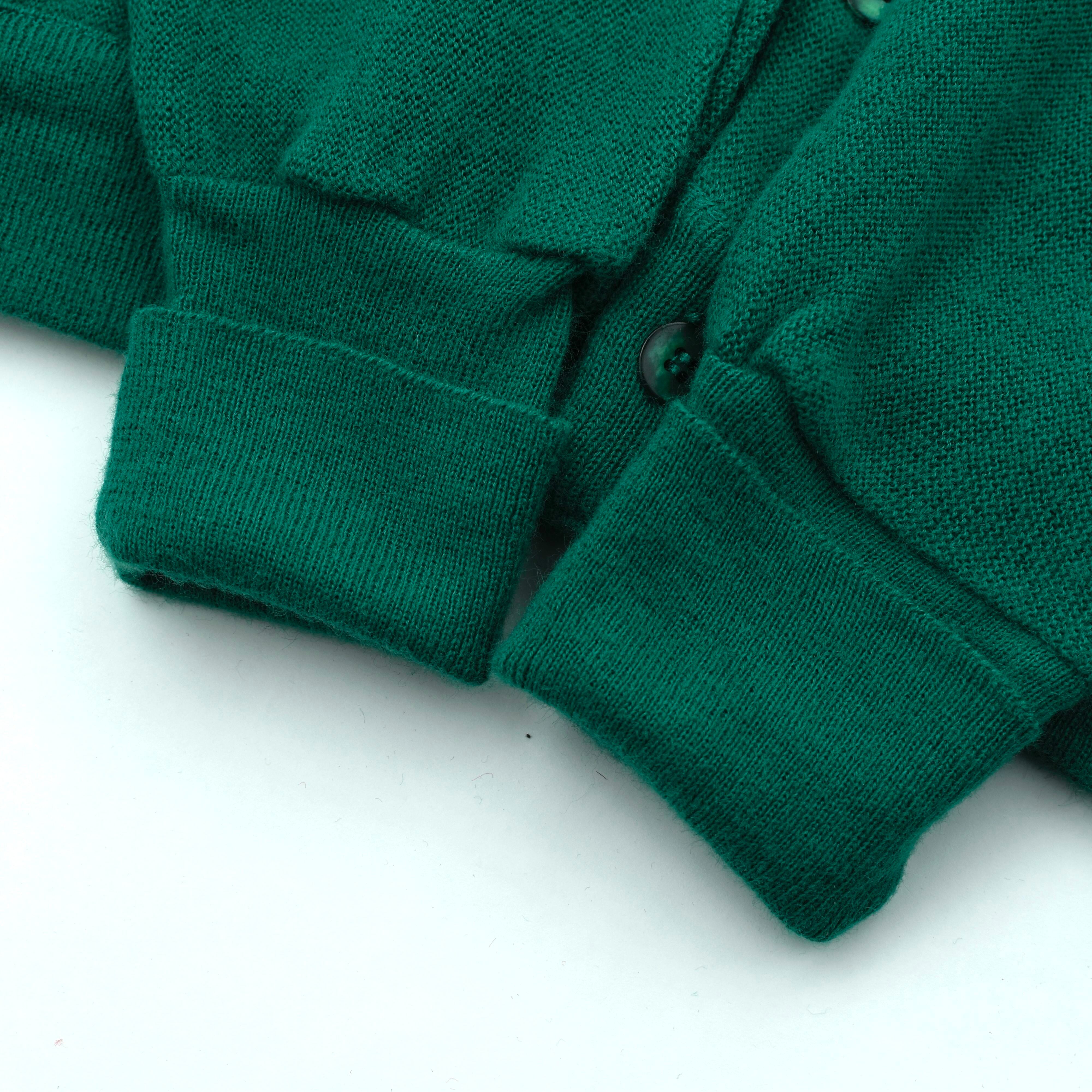 70s-80s JEFF LINKS acrylic knit cardigan | 古着屋 grin days memory