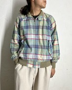 90s Ralph Lauren "G-9 type" Madras Check Harrington Jacket