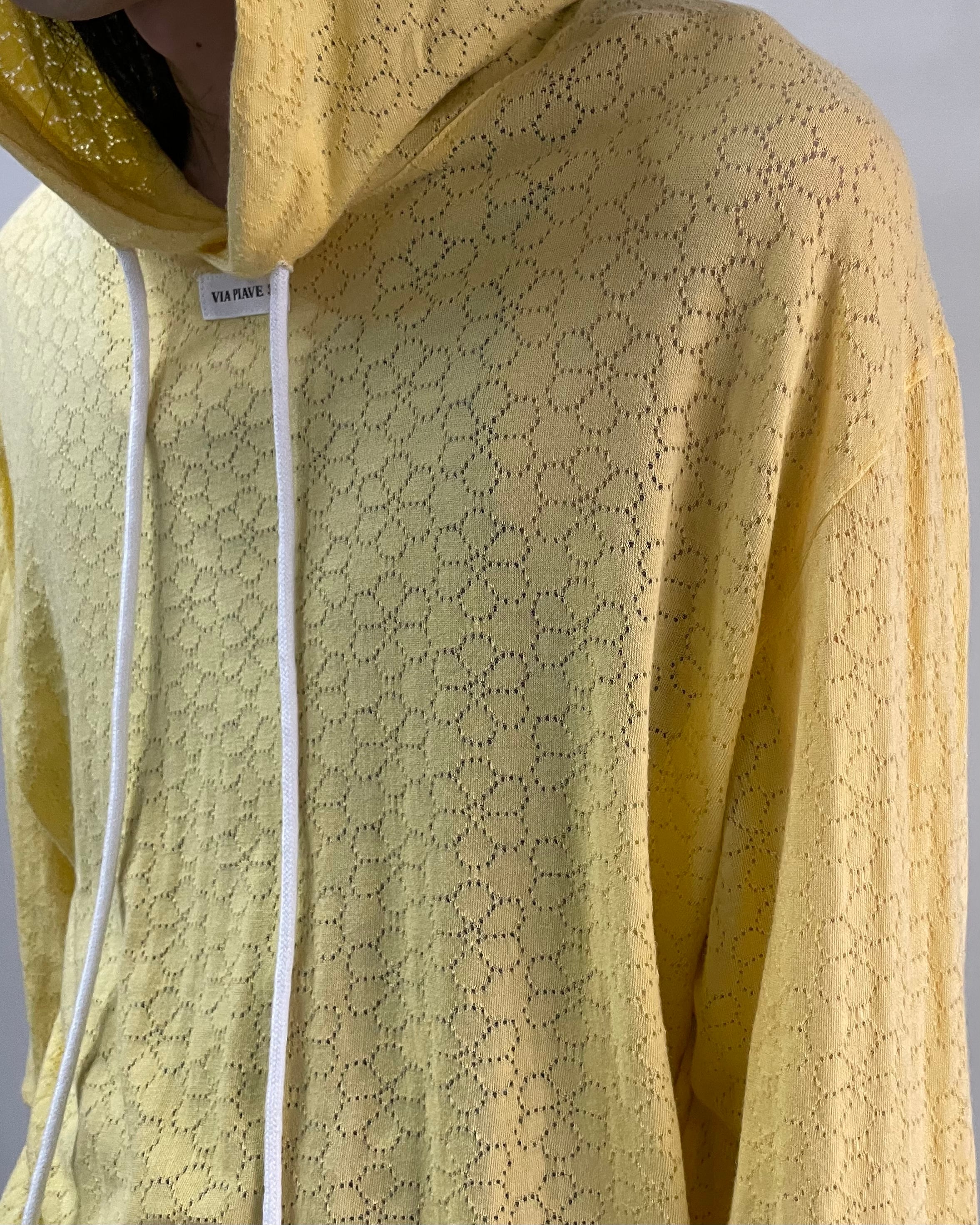 VIA PIAVE 33】LONG-SLEEVE DAISY HOOD | blendmarket
