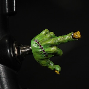 FXXK! HANDSIGN VALVE CAP /Monster