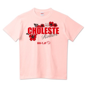 CHOLESTE RollersTシャツ（厚手）5.6oz ＜色違いベビーピンク＞
