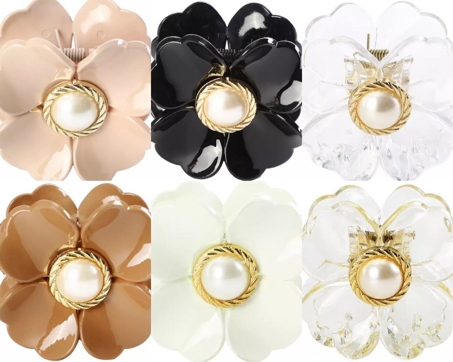 ハシュヘアクリップ(6カラー)