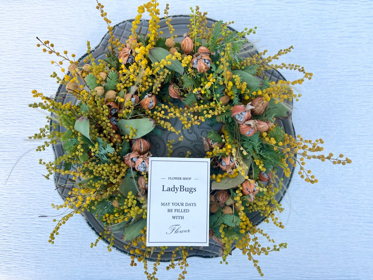 【SOLD】ミモザリース