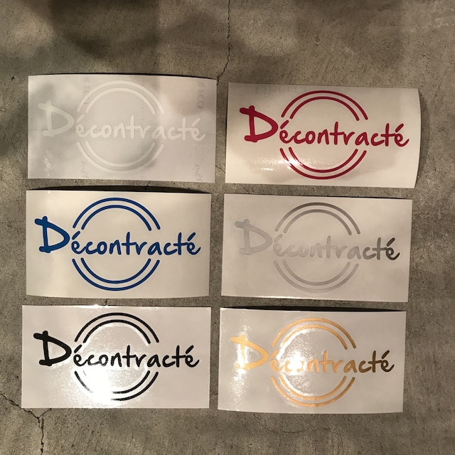 Cutting Logo Sticker