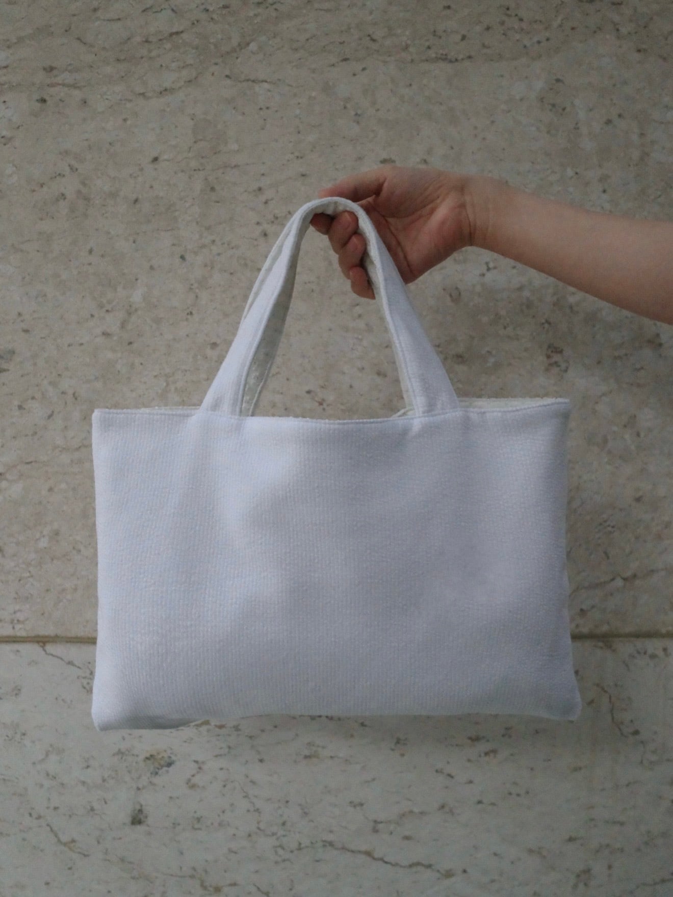 flower jacquard bag 