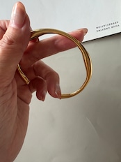 ミニマルカーブバングル