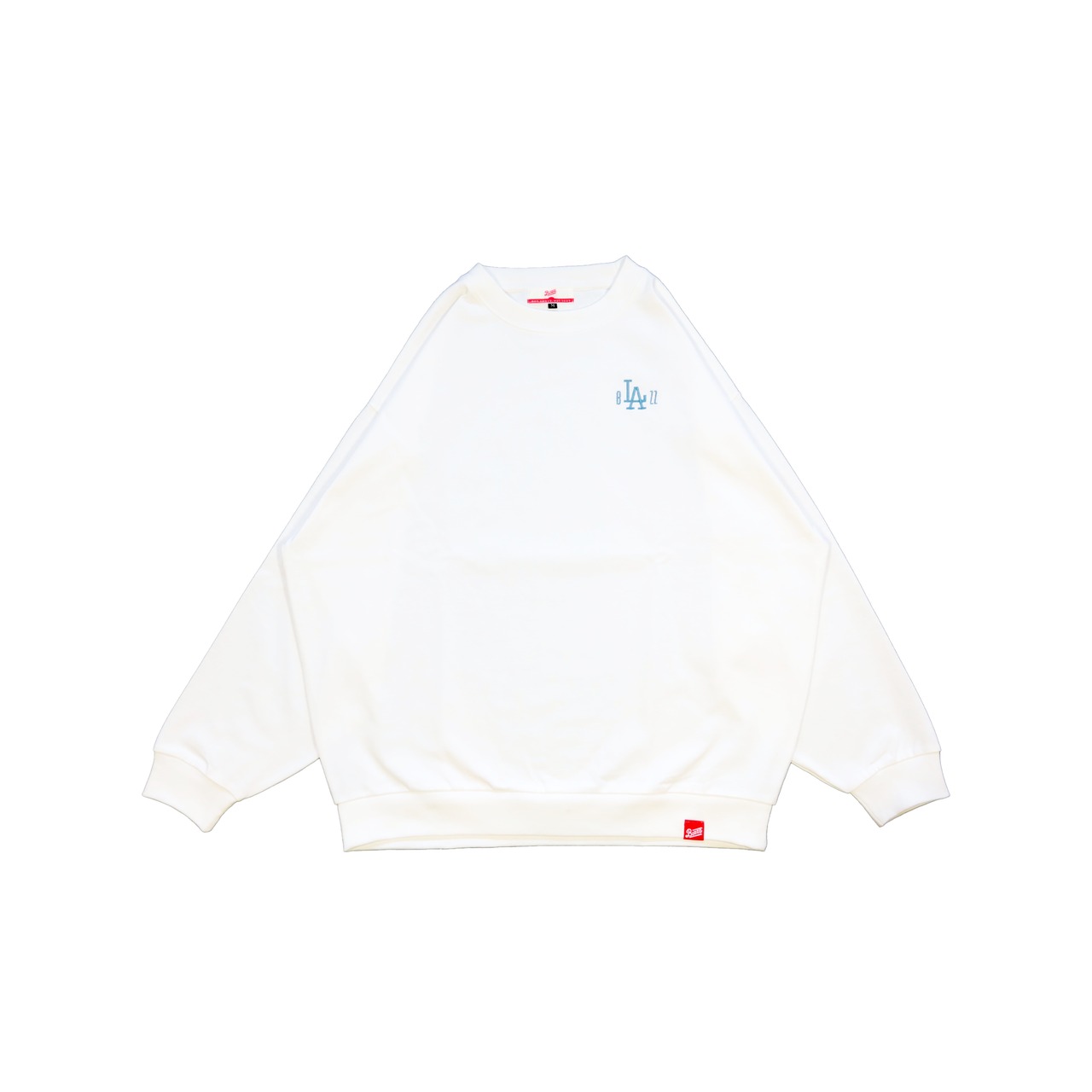 b"LA"zz 9.1oz MAX HEAVY WIDE L/S TEE [OFF WHITE]