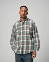 BOWWOW / MOUNTAIN POCKET FLANNEL SHIRT