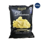 【3セット】パパス アルジェンテ デリカテッセン ポテトチップス 500g