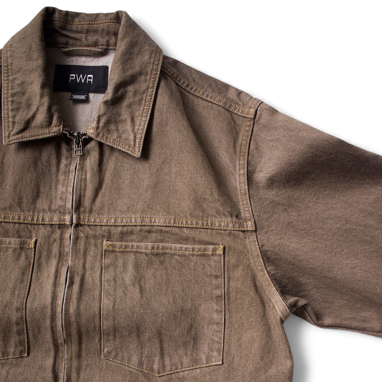 PWA, DENIM ZIP-UP JKT | not wonder store