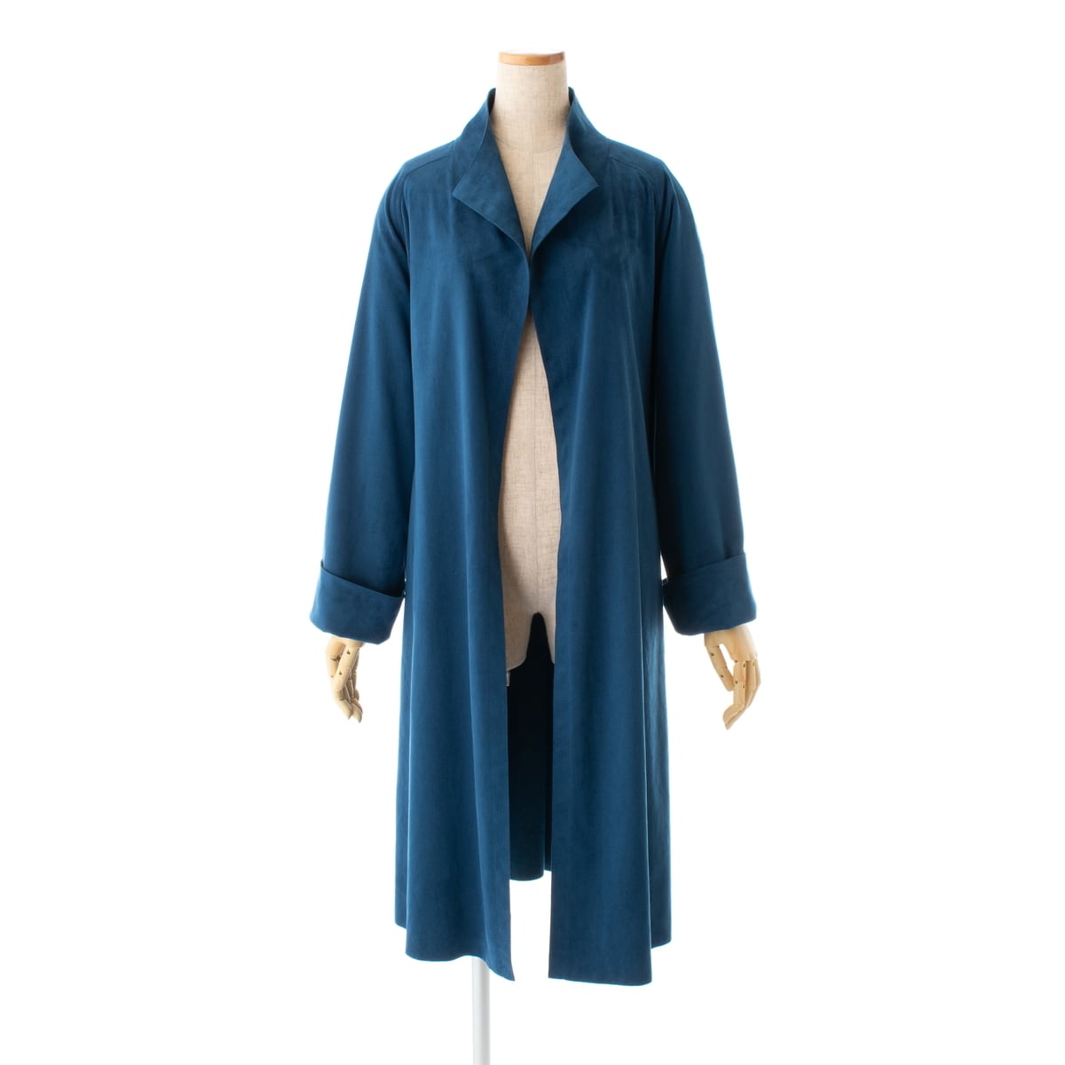 ウルトラスエード コート (ブルー) La Clarte COAT (Blue