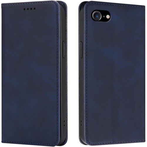 Top HGSM iphone se ケース 手帳型 iphone se 第3世代 第2世代 カバー iphone8 ケース iphone7ケース スマホケース se 2022 2020 アイフォンSE3 /あいふぉんSE2/いphone8/アイホン7 4.7インチ対応 ケース 内蔵マグネット開閉式 カードポケット 折り畳み式 横置き機能 便利 耐衝撃 携帯ケース ブルー 2682