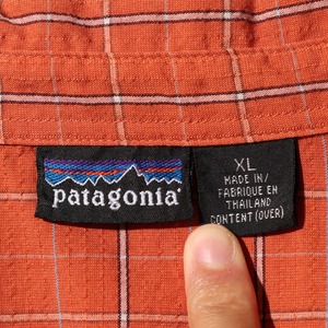 極美品 XL 03年 Puckerware Shirt Patagonia パッカーウェアシャツ パタゴニア  シアサッカー