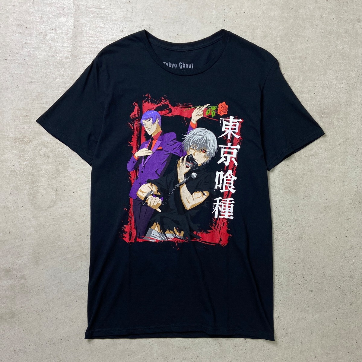 東京喰種トーキョーグール キャラクタープリントTシャツ 金木研 月山習 