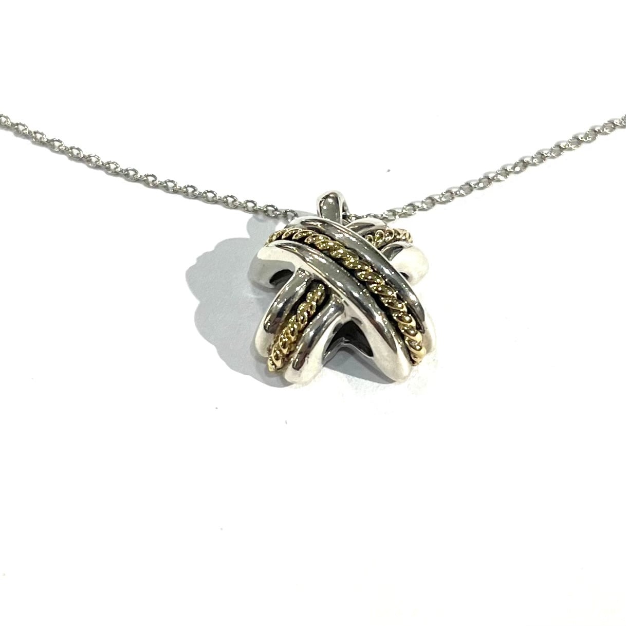 TIFFANY&CO.】2928 ティファニー silver925×K18 YG ティファニー