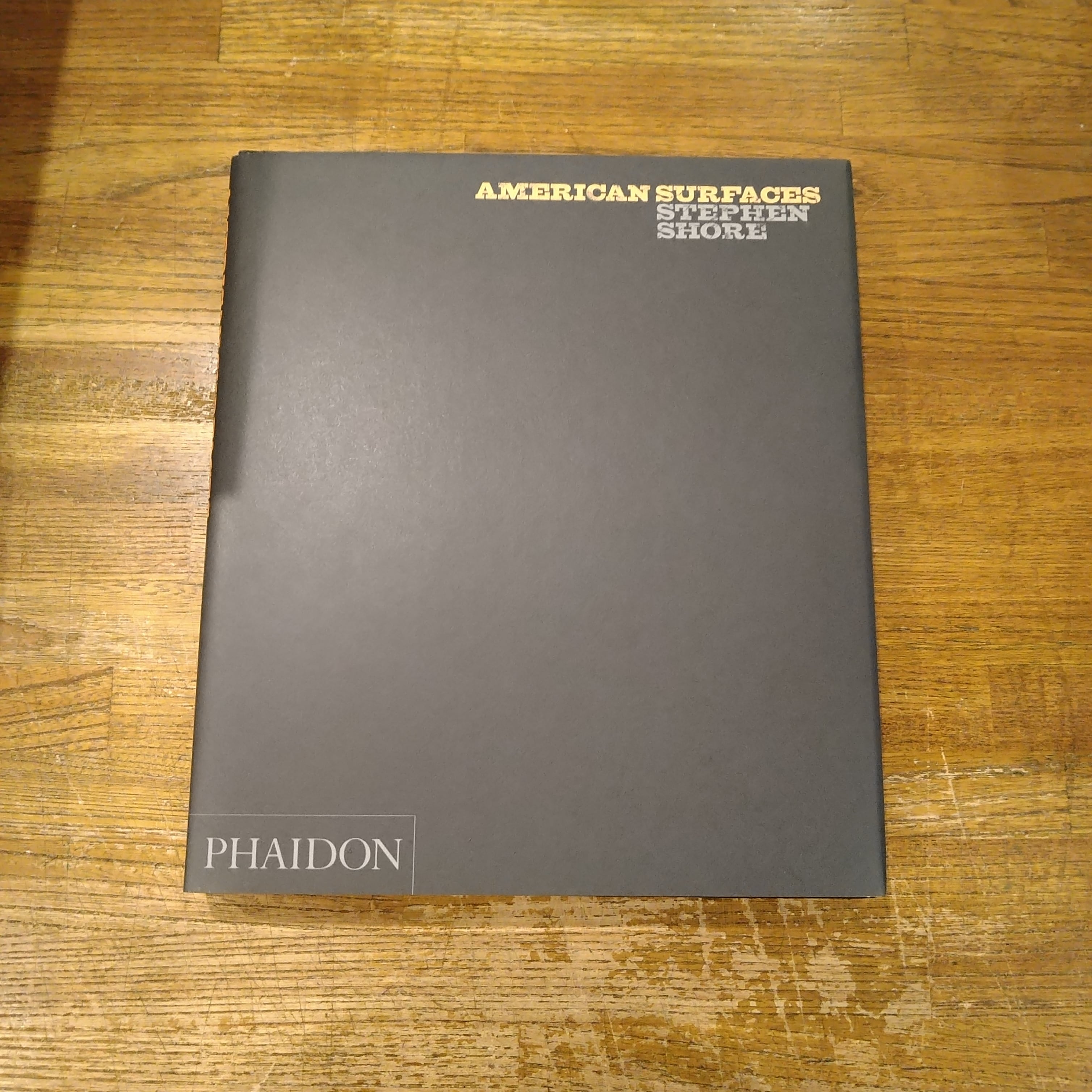 ハードカバー 写真集 初版 American Surface スティーブンショア