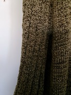 Autumn knit top | デザインニット