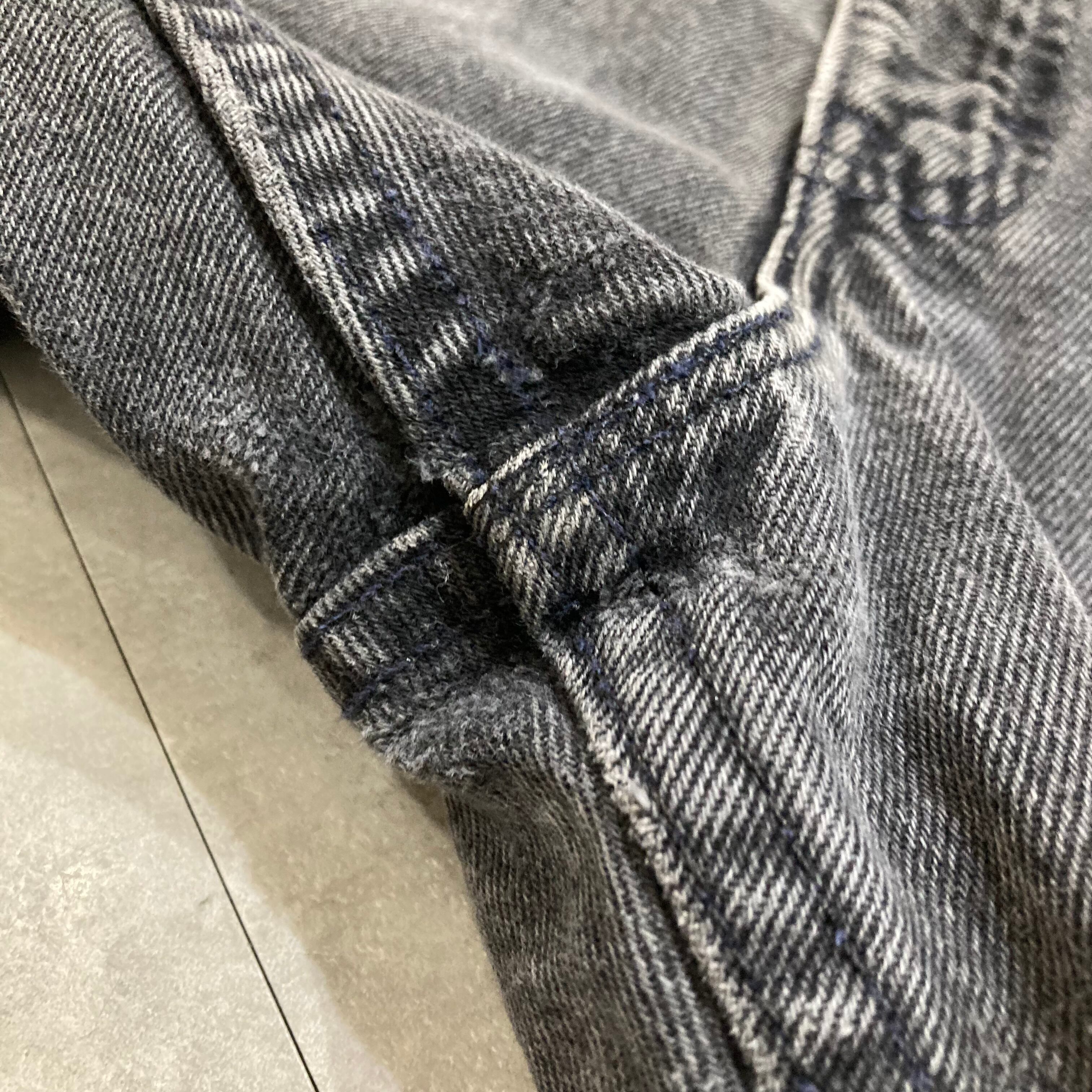 90年代 USA製【 Levi's 550 】リーバイス ブラックデニム バギーデニム