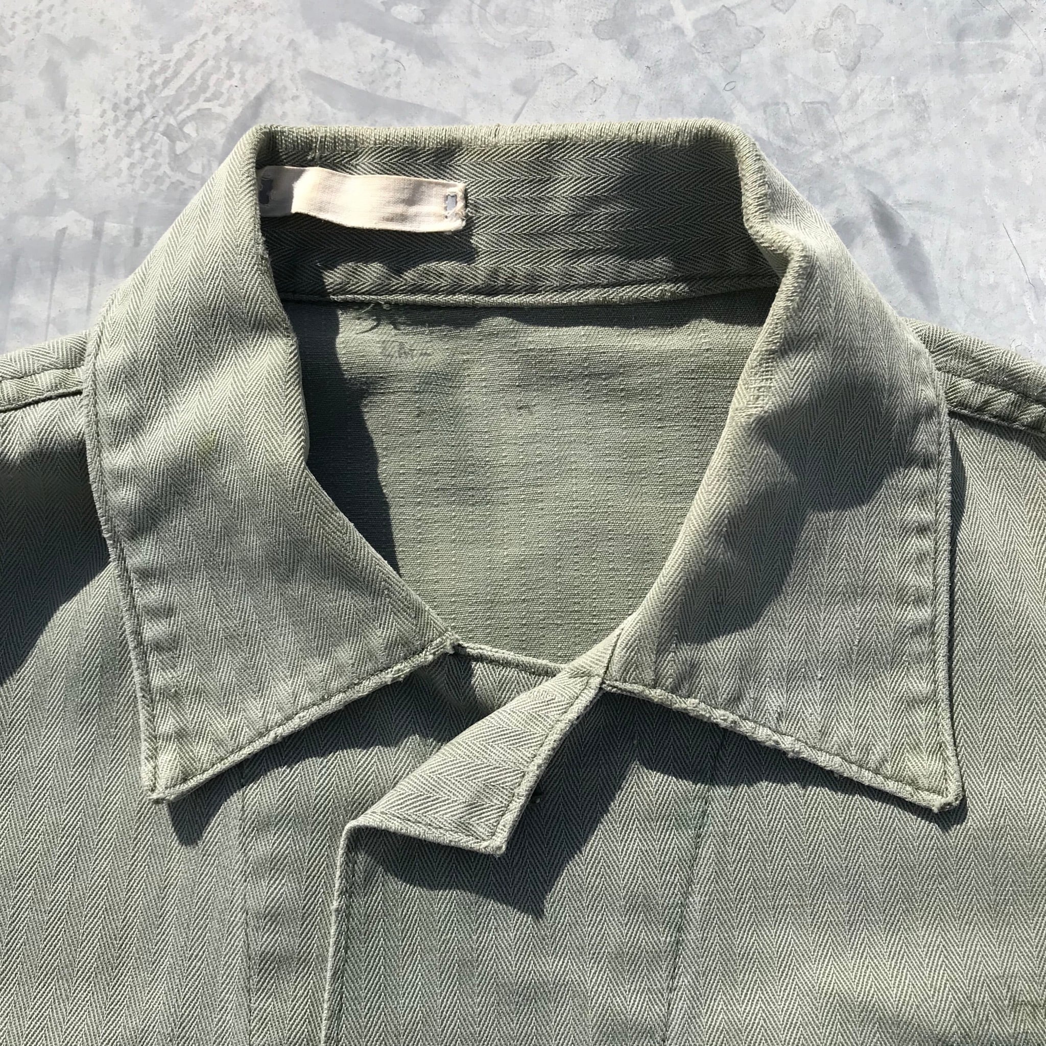 40's USMC P-41 HBT ジャケット ミリタリー ヴィンテージ ヘリンボーン