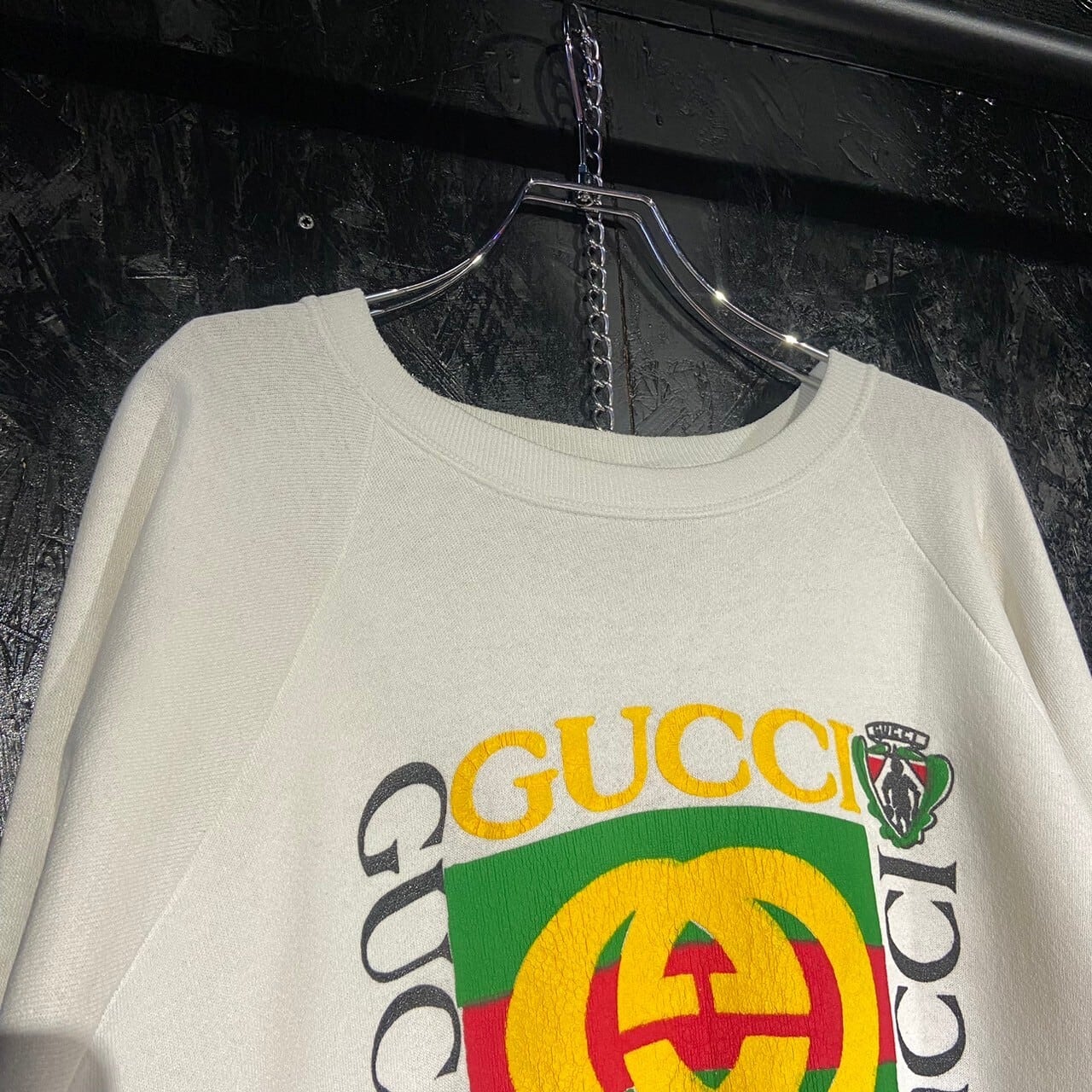 80s～90s Bootleg GUCCI Sweat | 古着屋 the moon