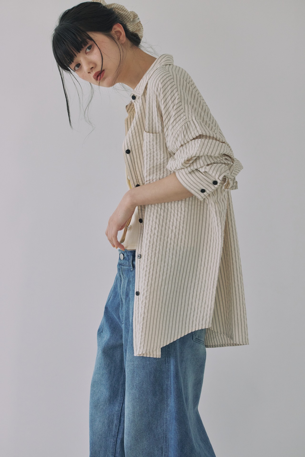 DU260506 Stripe Design Shirt【set up可】【一部予約商品】