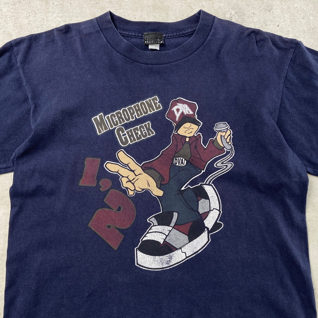 90年代 DVA プリント ロングTシャツ ロンT ヒップホップ ラップ メンズ 