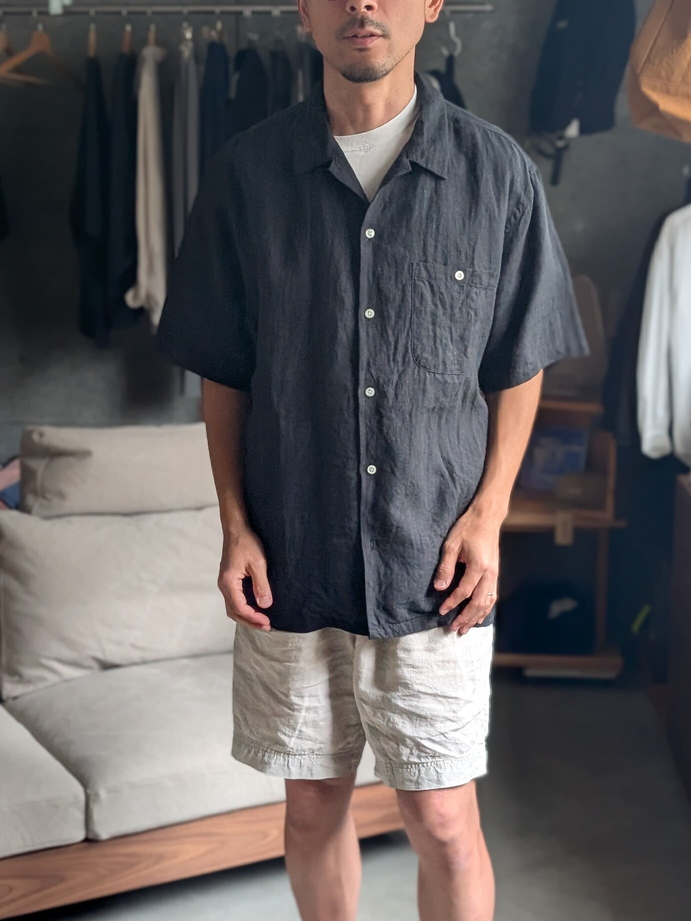 STANDARD SHIRT】Open Collar Shirt（Unisex） | JAMES&CO. | inoya
