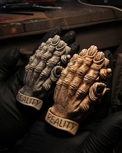 PRAY OR NOT SHIFTKNOB - ブラウン/200系ハイエース(AT)用シフトノブ(M8-1.25)