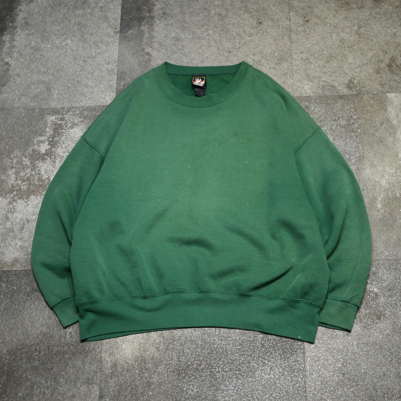 90's J.C.Penney USA Olympic faded sweat green