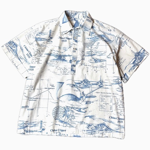 Vintage 80~90's Patterned Pullover Shirt