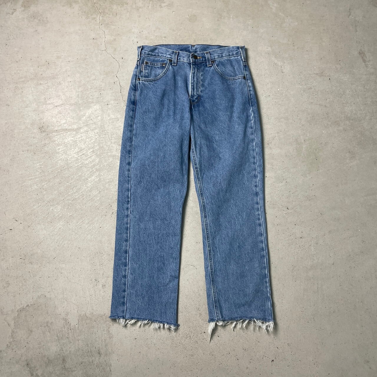 Carhartt カーハート カットオフ デニムパンツ クロップド テーパード
