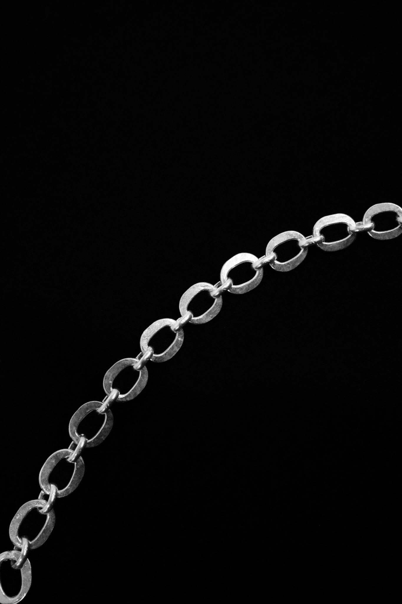カレンシルバー オーバルリンク ブレスレット Karen Silver
