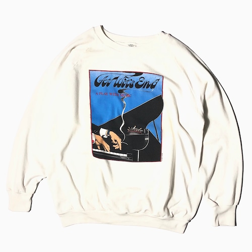 Vintage 80's【BELTON】"At Wit's End" Sweat