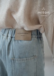 【original】patch denim