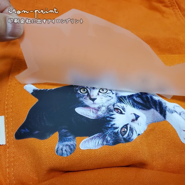 うちの子アイロンプリント（A4）印刷会社Ver.