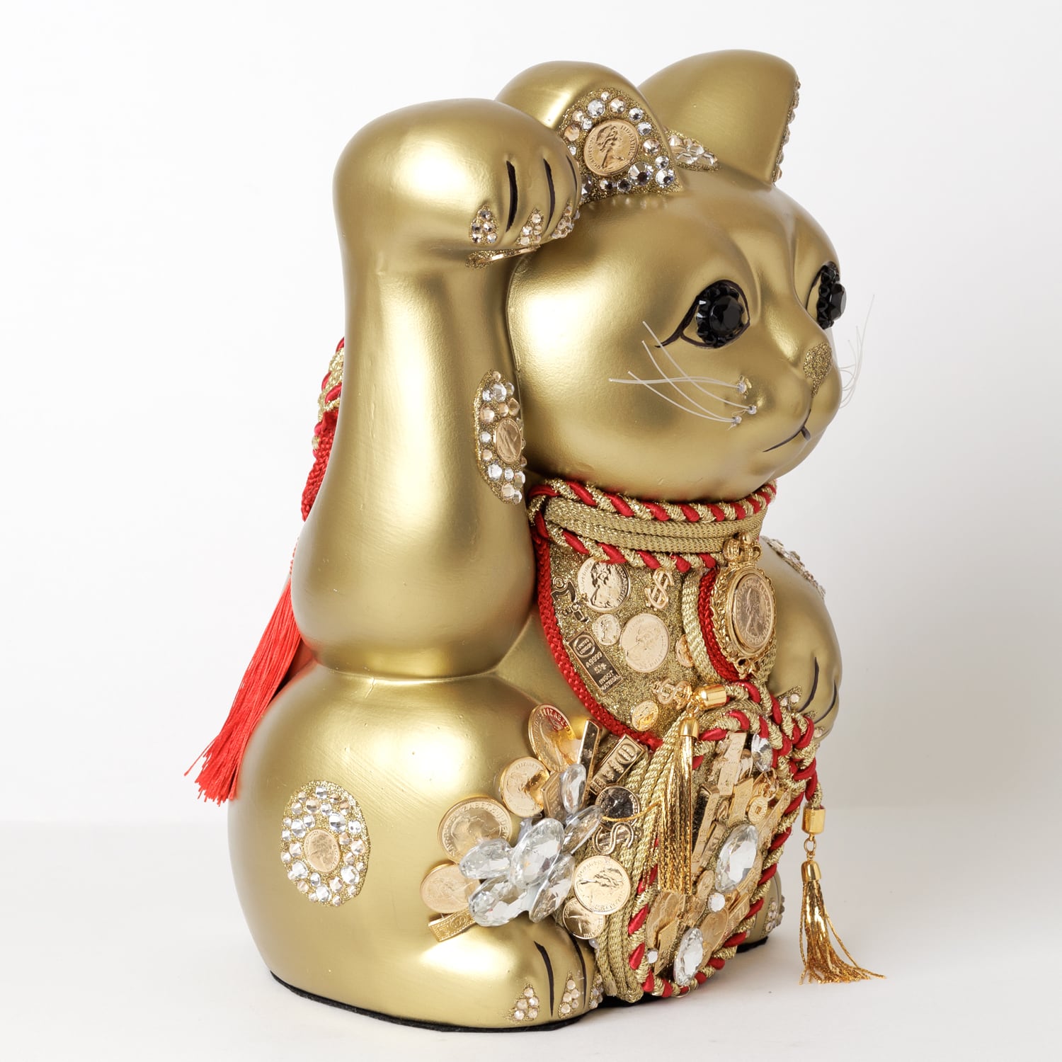 特大ご縁猫 / ミリオネア / 10号 / 金(GOLD) | goenneko