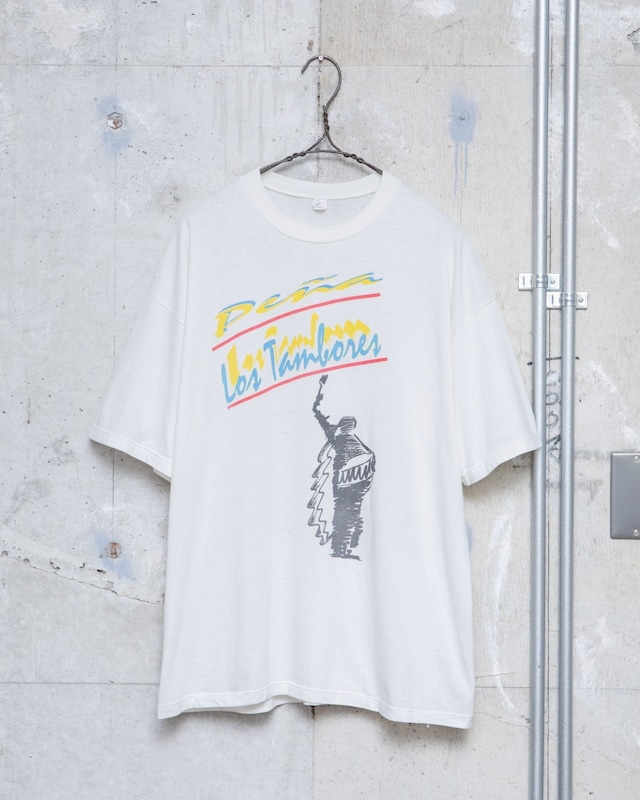 Peña Los Tambores, printed T-shirt / Samper de Calanda festival graphic / double sided print / From SPAIN
