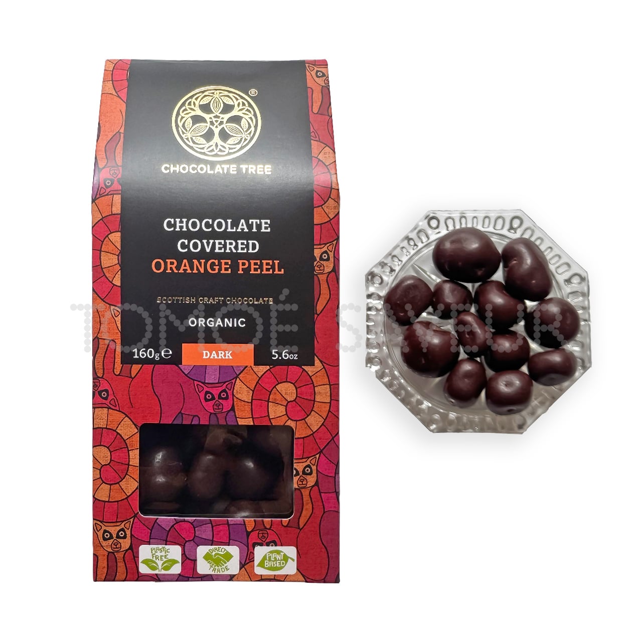ダークチョコレート オレンジピール〈チョコレートツリー〉